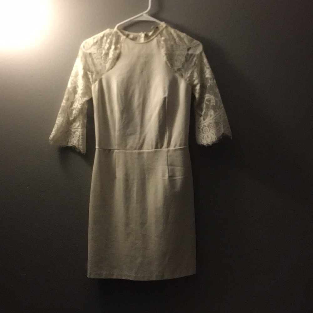 White dress